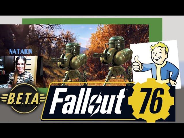 Fallout 76 Шикарная Beta - строим базу Титан! / Nataion / PC