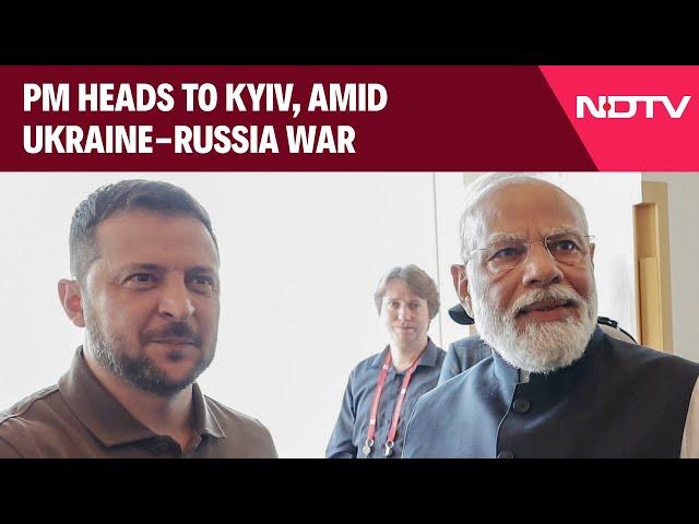 PM Modi To Visit Ukraine On August 23, Will Hold Talks With Zelensky