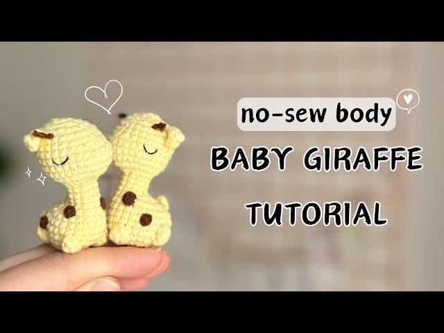 Amigurumi Giraffe Crochet | How to crochet Little Giraffe  - Keychain