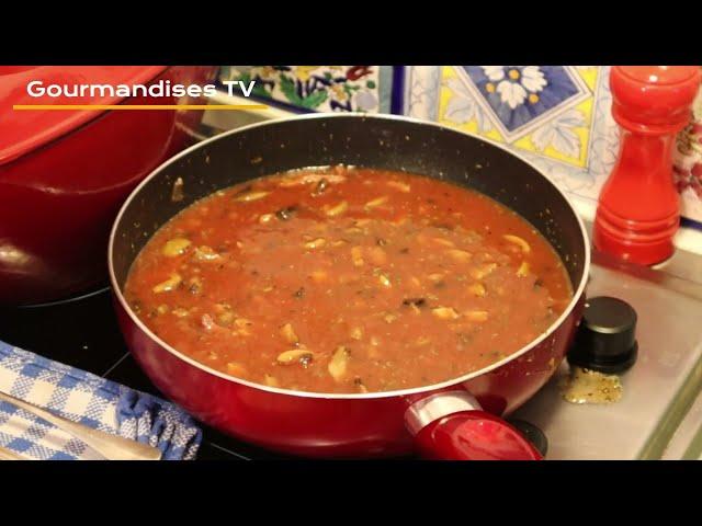 Ma SAUCE ITALIENNE accompagne vos pâtes, légumes grillés, viandes - Mère Mitraille - Gourmandises TV