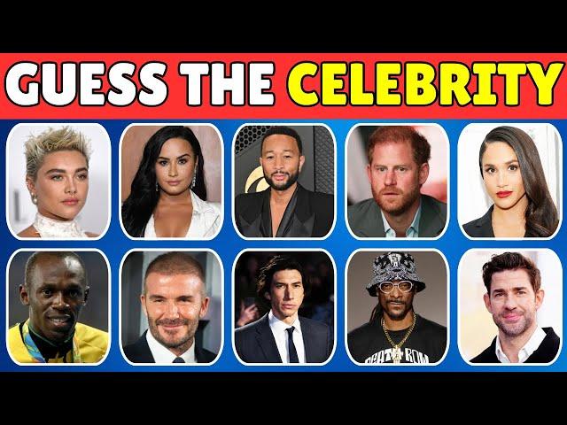 Guess The Celebrity | 30 Most Famous people in the world