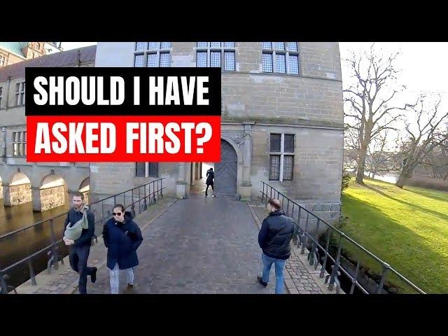 Illegal Drone Flying - Drone Flying over People