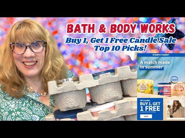 Bath & Body Works Buy 1, Get 1 Free Candle Sale Top 10 Picks!