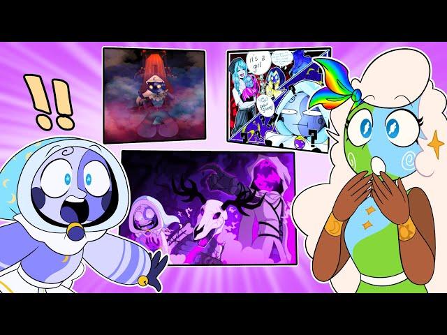 Reacting To Your Fan Art Of LUNAR'S NIGHTMARE!