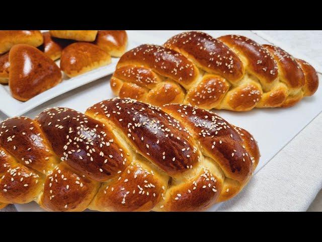 Плетёнки на сдобном тесте / Braids on sweet dough