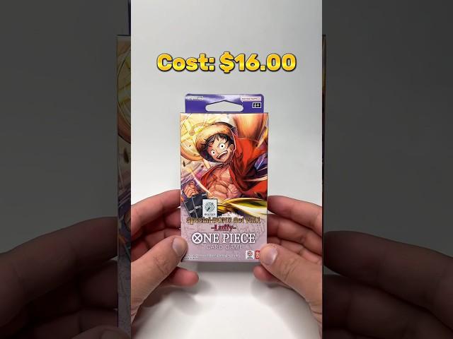 Luffy One Piece Card Unboxing