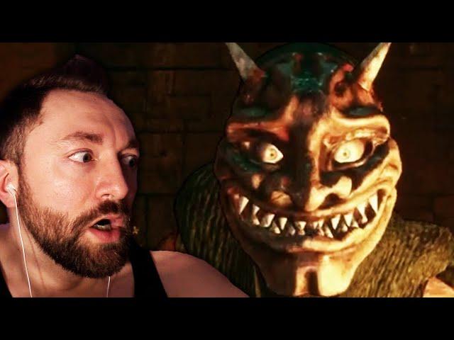 WEIRD PEOPLE WEARING MASKS ATTACK ME IN A DUNGEON!