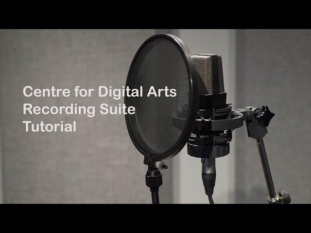 CDA Recording Studio Tutorial 2023