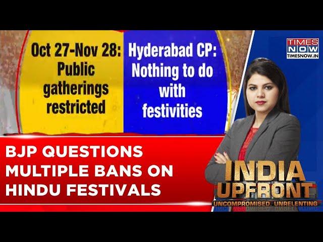 BJP Spokesperson Questions Multiple Bans On Hindu Festivals, Shows Mirror To Congress