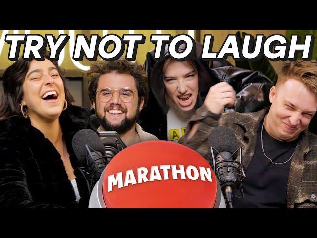 Smosh Mouth Try Not To Laugh: The Podcast 2024 Marathon (Full Series) wait how long can this title b