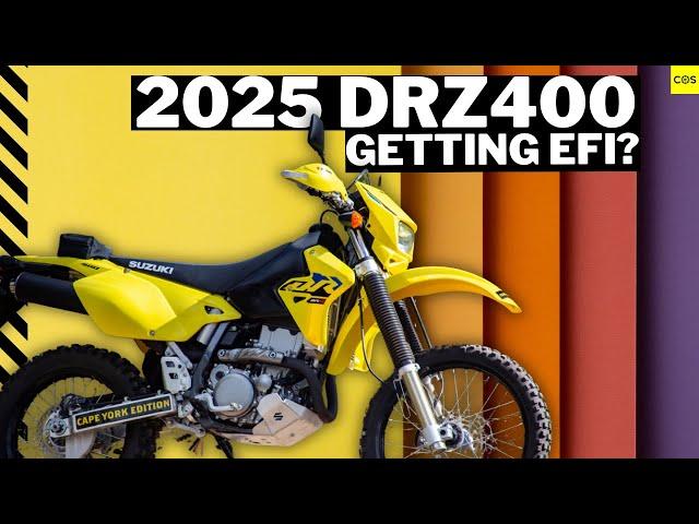 Is SUZUKI finally updating the DRZ400 for 2025?