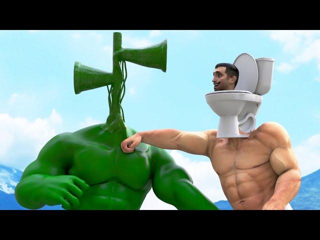 Skibidi Toilet #4 (Skibidi Toilet HULK Vs Siren-Head HULK)