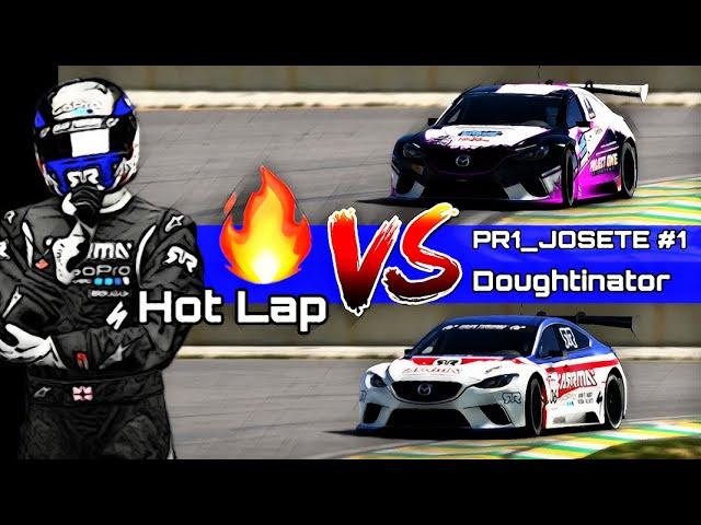 GT Sport: Hot Lap Comparison: PR1_JOSETE Vs Doughtinator Interlagos Gr3