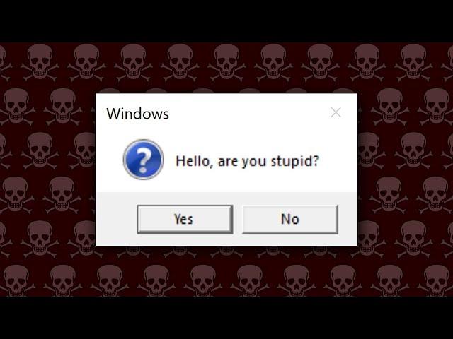 When Your Computer FINDS OUT YOU DOWNLOADED A VIRUS