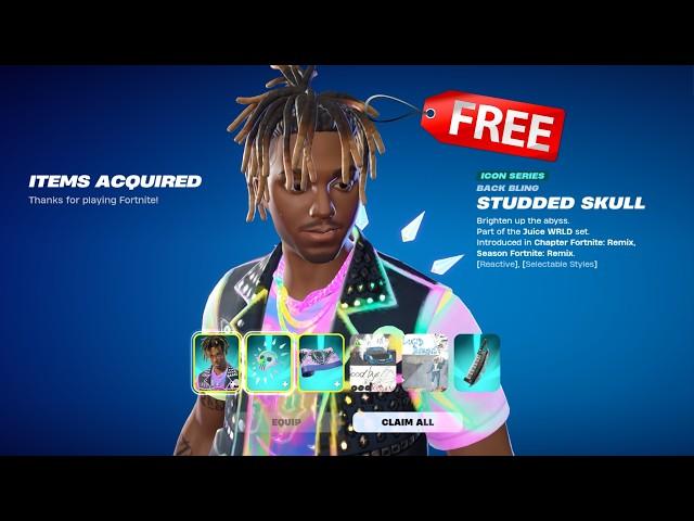 How to Get JUICE WRLD for FREE from Fortnite ITEM SHOP!