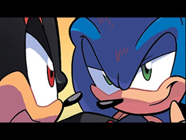 Sonadow moments in IDW | Sonic Comic Dub