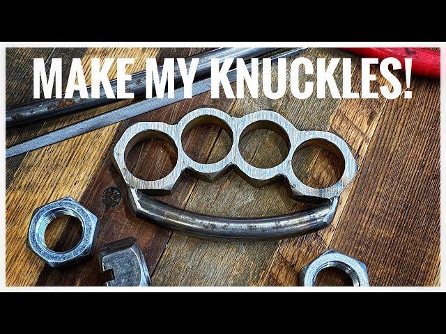 HOW TO MAKE BRASS KNUCKLES