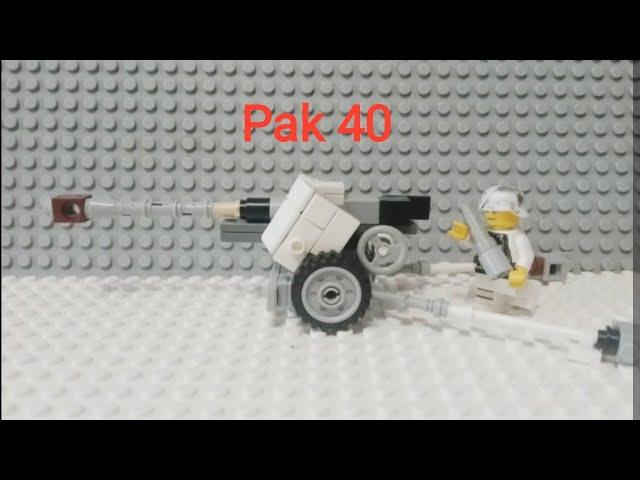 Lego инструкция на Pak 40