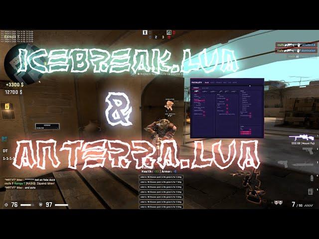 icebreak.lua X anterra.lua | ft. Fatality.Win Crack (BEST LUAs)