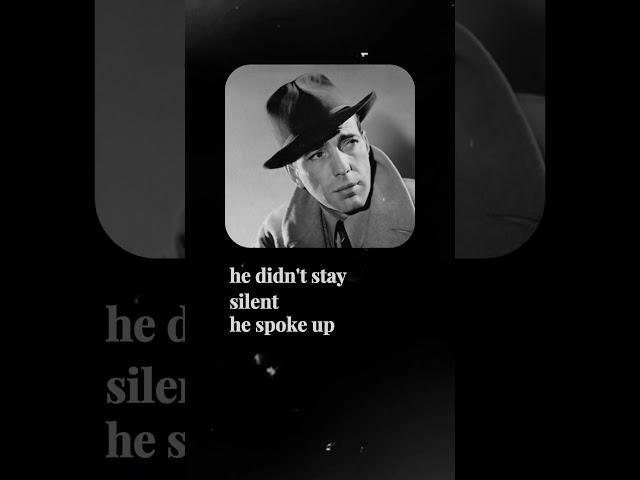 The Role That Turned Bogart Into a Hollywood Icon #celebrities #history