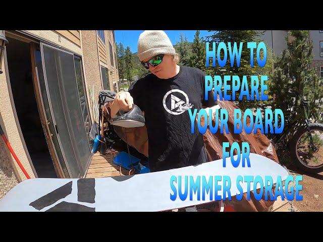 How to prepare your Academy Snowboard for Summer Storage with Chad Otterstrom and Mike Green