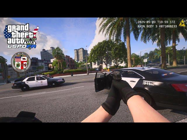 [NO COMMENTARY] GTA V LSPDFR | POLICE OFFICERS SHOT TWO ARMED WOMEN WHO SHOT POLICE OFFICERS - LAPD