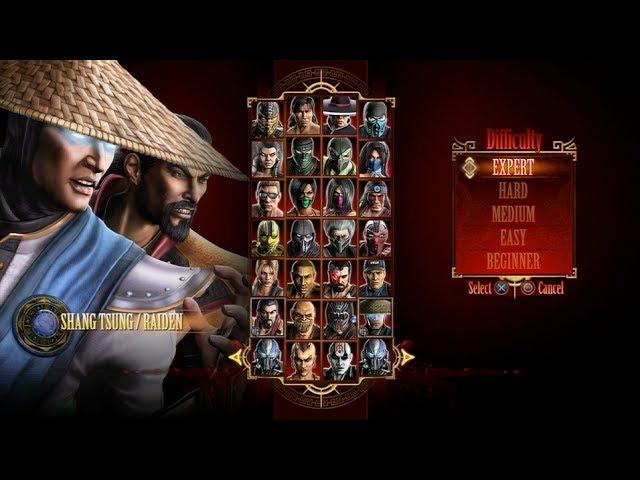 Mortal Kombat 9 - Expert Tag Ladder (Shang Tsung & Raiden/3 Rounds/No Losses)