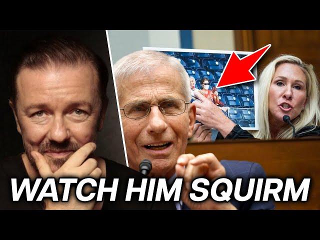 Ricky Gervais "You're An A** Doctor" - Dr Fauci Can't Hide His Anger At Marjorie Taylor Greene Facts