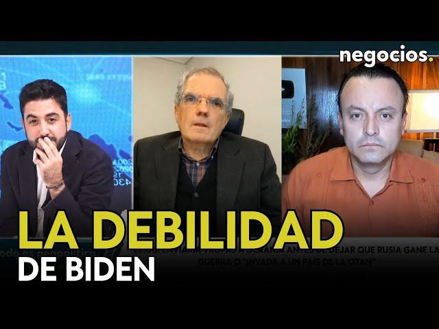 "Biden no es capaz de mantener tres guerras abiertas en EEUU". Jesús López Almejo