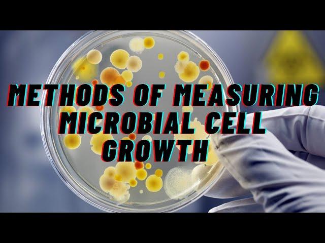 Microbiology lecture ; DIRECT AND INDIRECT METHOD OF MEASURING MICROBIAL (bacteria) GROWTH.