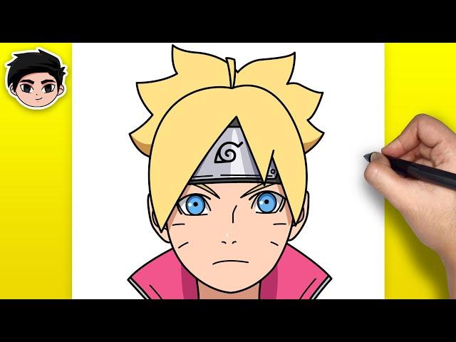 How to Draw Boruto Uzumaki | Easy Step-by-Step