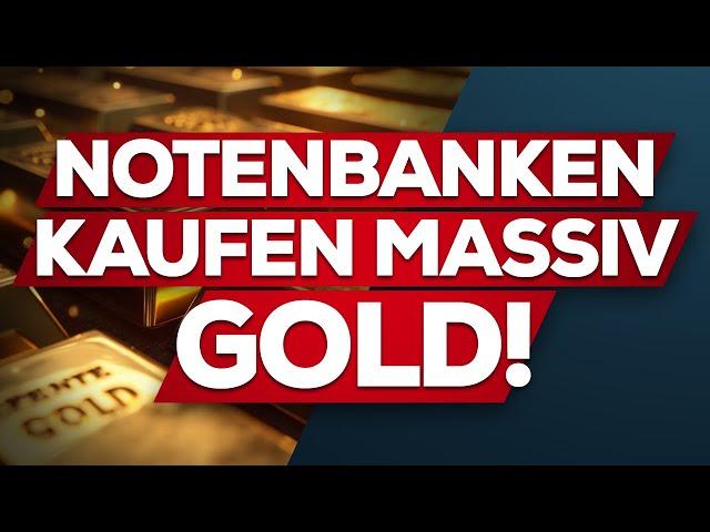 Gold: Notenbanken kaufen Rekordmenge!