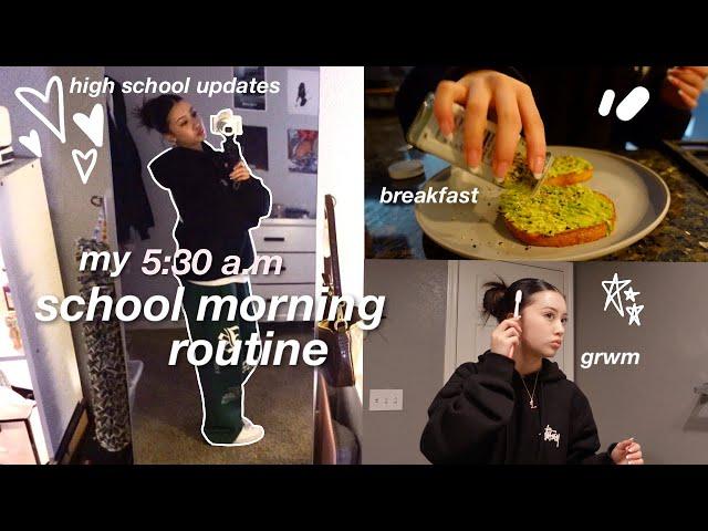 grwm: SCHOOL MORNING ROUTINE(9th grade)