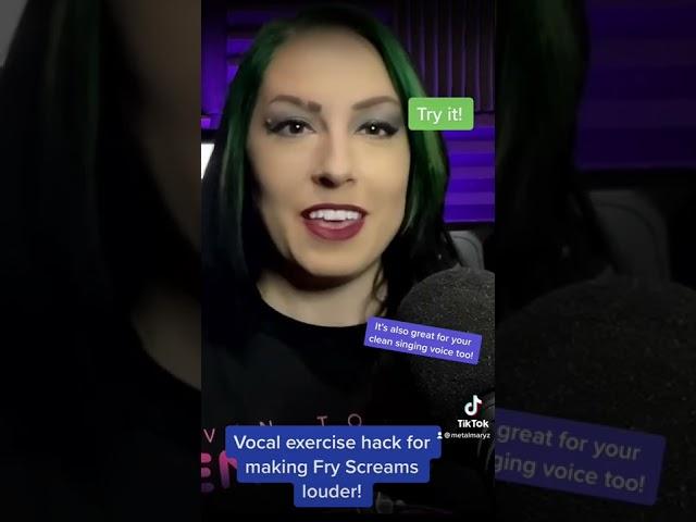 VoiceHack to grow a louder Fry scream!