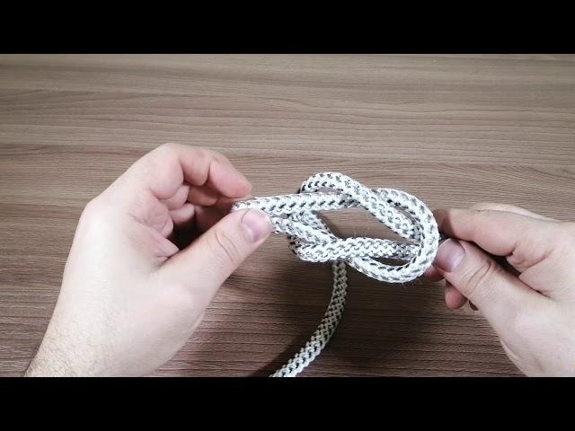 Nice knot for connecting two ends of ropes