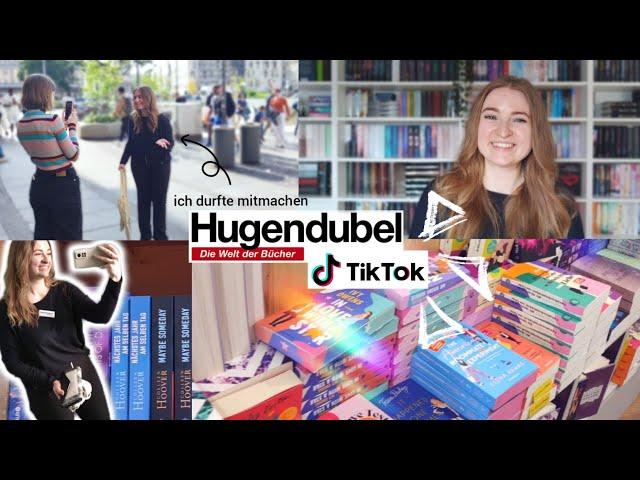 Come to the Bookstore with me + Bookhaul | Hugendubel TikTok Dreh  |