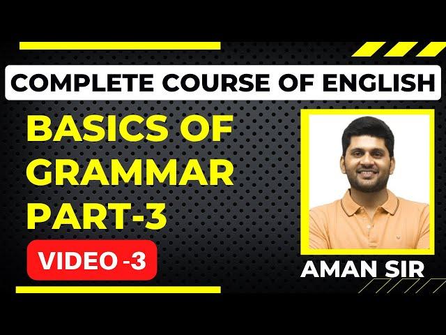 Basics of English grammar||English for competitive exams||aman vashist free course||english grammar
