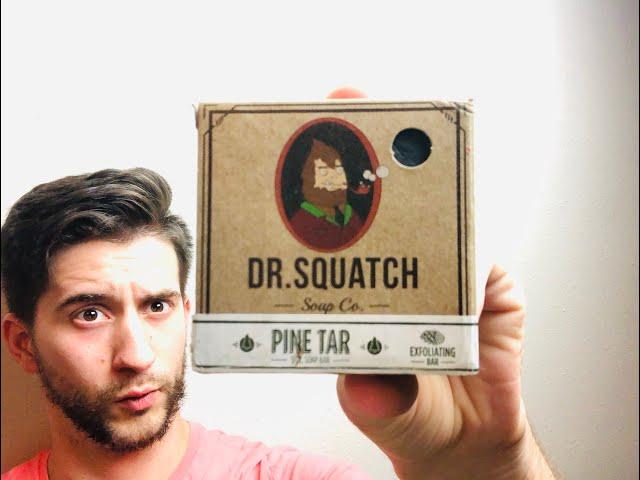 Dr. Squatch Men's Natural Soap Review- Pine Tar, Cedar Citrus, and Gold Moss