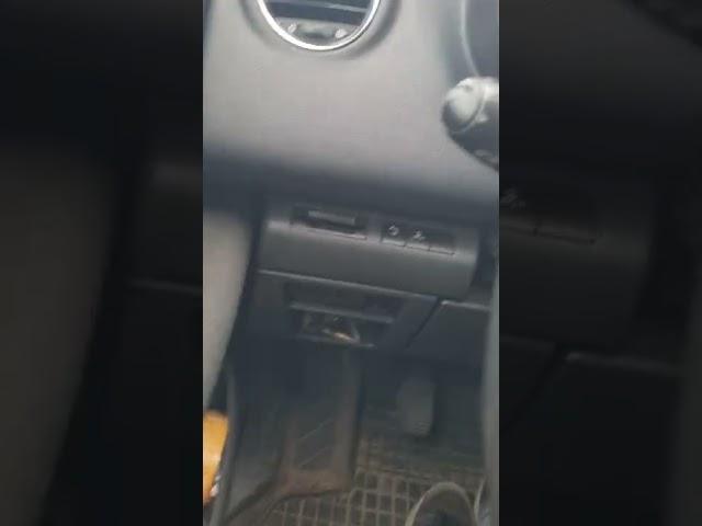 OBD2 Peugeot 3008 2011 location. Расположение диагностического разъема ОБД 2. ОБД2, OBD 2, OBD-II