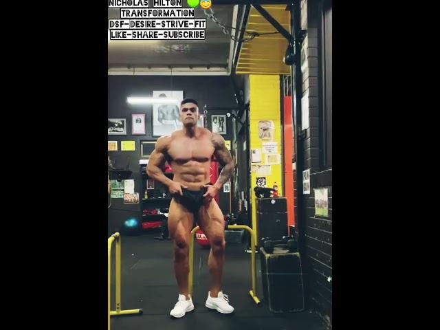 Nicholas Hilton Transformation  #classicphysique #fitness #Transformation #fitnessmotivation