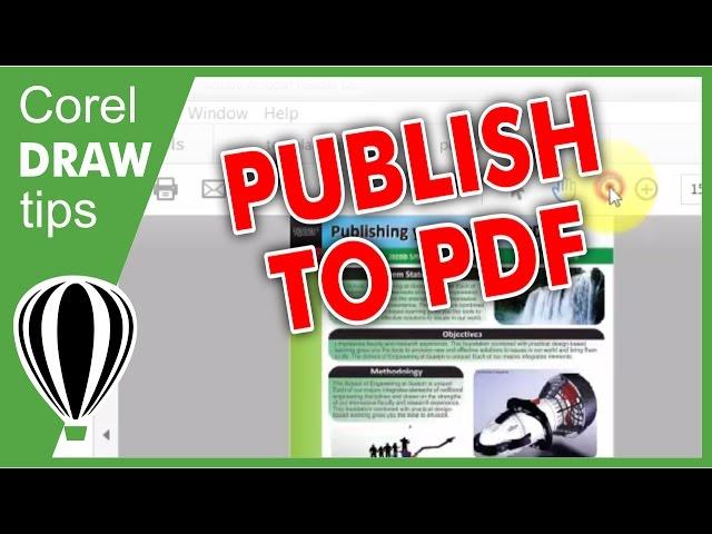 Publish to PDF