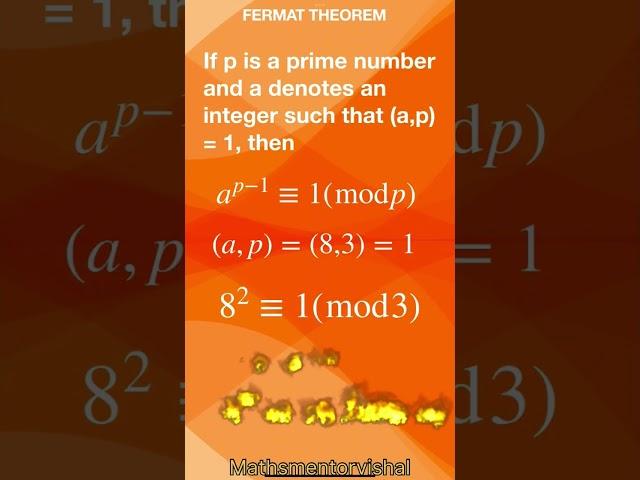 Math magic! Fermat's Little Theorem revealed #NumberTheory #MathHacks #FermatsLittleTheorem #Maths