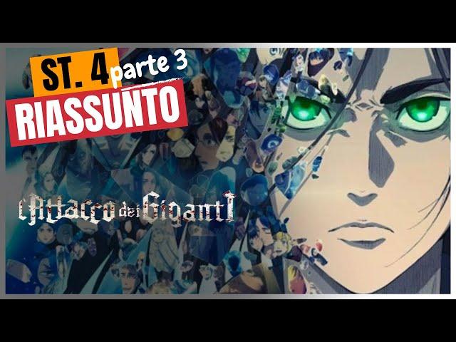 Riassunto L'Attacco dei Giganti - Stagione 4 - Parte 3