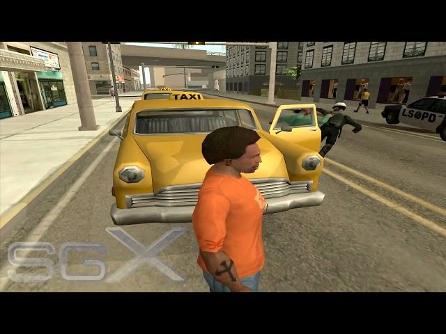 A Biker Cop Decides To Be A Cab Driver | San Andreas