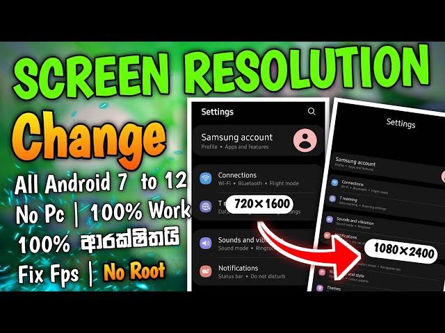 How To Safely and Easily Change Screen Resolution Of Any Android Version