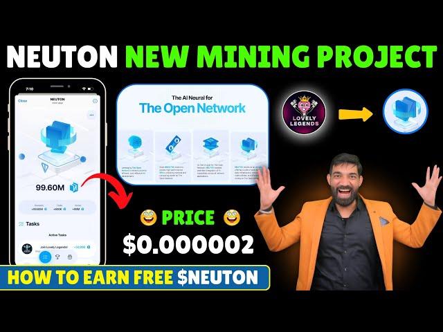 NEUTON Mining Bot | NEUTON airdrop withdrawal | Neuton Airdrop Use case |Neuton Airdrop Distribution