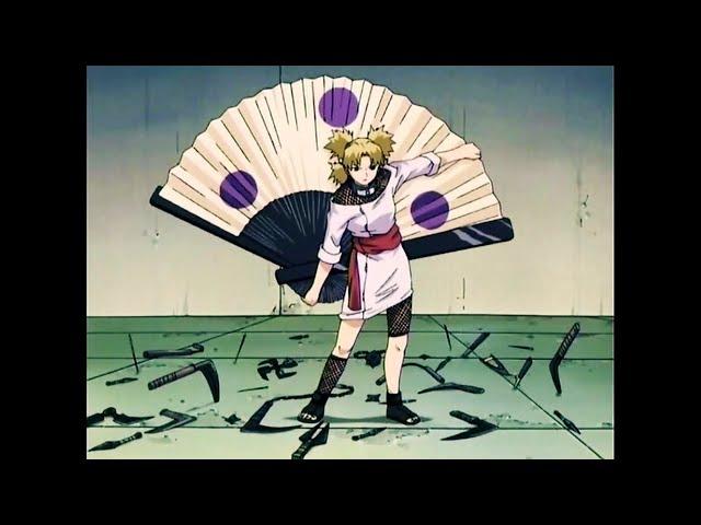 Tenten vs Temari | Naruto