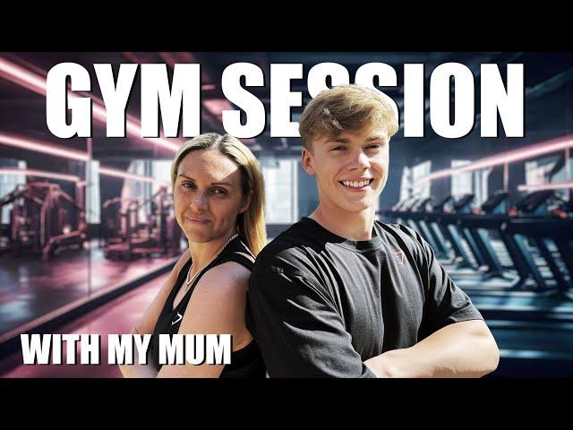 After School Workout with My Mum | 14-Year-Old Bodybuilder Vlog