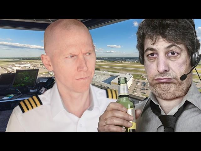 "Drunk" Air Traffic Controller on Radio