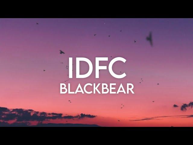 idfc slowed - blackbear (Lyrics) "I don't f**king care" [TikTok Remix]